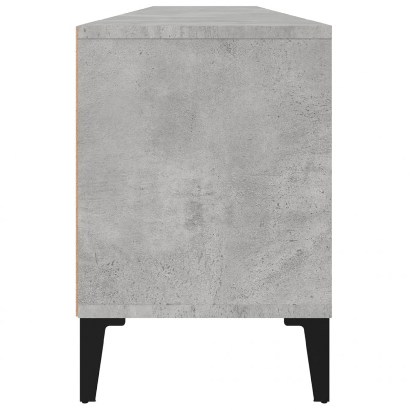 Szafka pod TV, szarość betonu, 150x30x44,5 cm