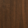 Biurko, brązowy dąb, 140x50x77 cm, materiał drewnopochodny