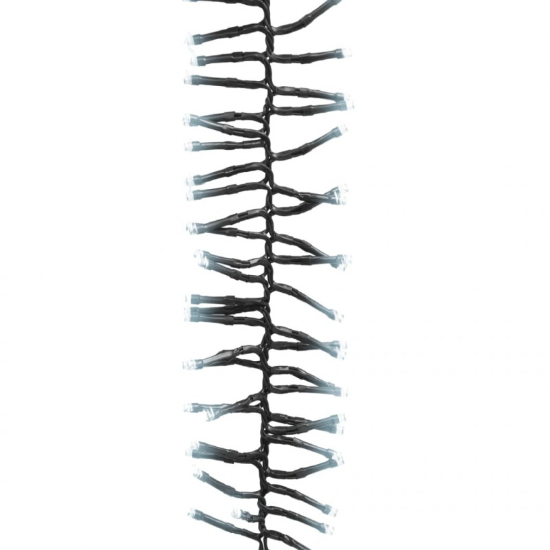 Sznur lampek LED, 3000 diod w kolorze zimnej bieli, 23 m, PVC