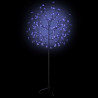 Drzewko świecące na niebiesko, 120 LED, kwiat wiśni, 150 cm