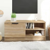 Szafka pod TV, dąb sonoma, 80x35x36,5 cm
