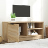 Szafka pod TV, dąb sonoma, 80x35x36,5 cm