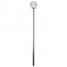 Lampa ogrodowa na słupku, 2 kule, 220 cm