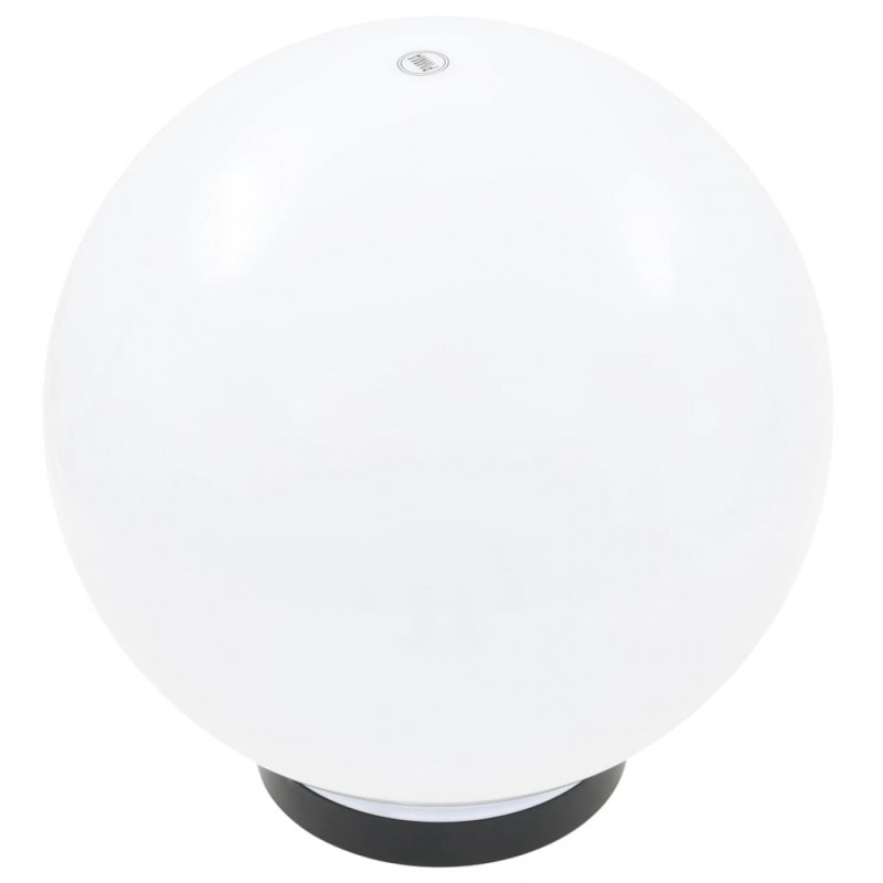 Lampy zewnętrzne LED, 2 szt., kule 25 cm, PMMA