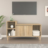 Szafka pod telewizor, dąb sonoma, 100x35x55 cm