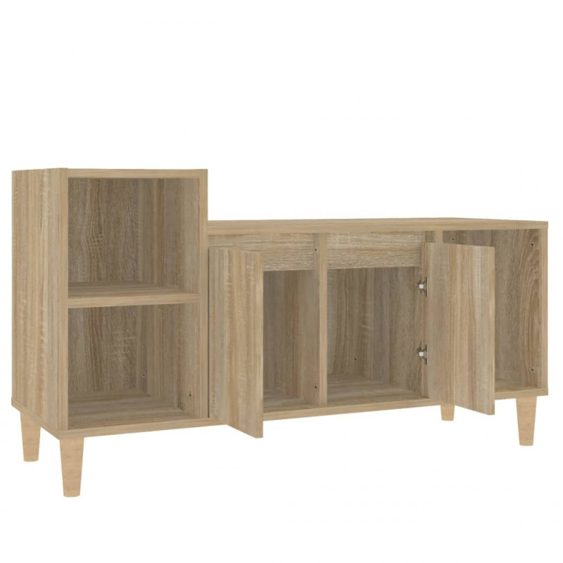 Szafka pod telewizor, dąb sonoma, 100x35x55 cm