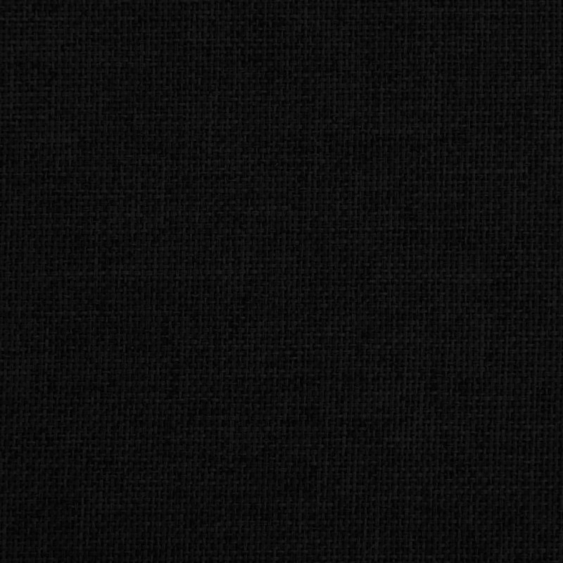 Sofa dla dzieci, czarna, 70x45x30 cm, obita tkaniną