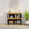 Szafka, 85x33x75 cm, lite drewno mango