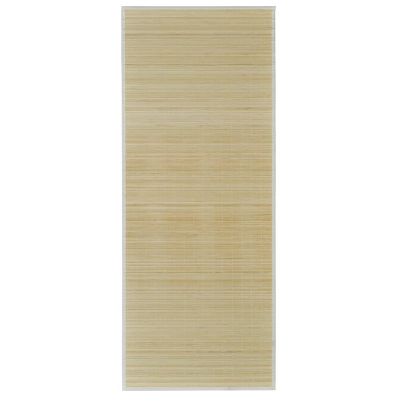 Mata bambusowa na podłogę, 100x160 cm, naturalna