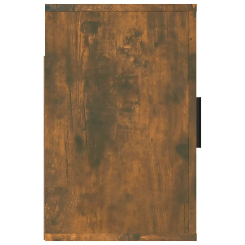 Wisząca szafka nocna, przydymiony dąb, 50x30x47 cm