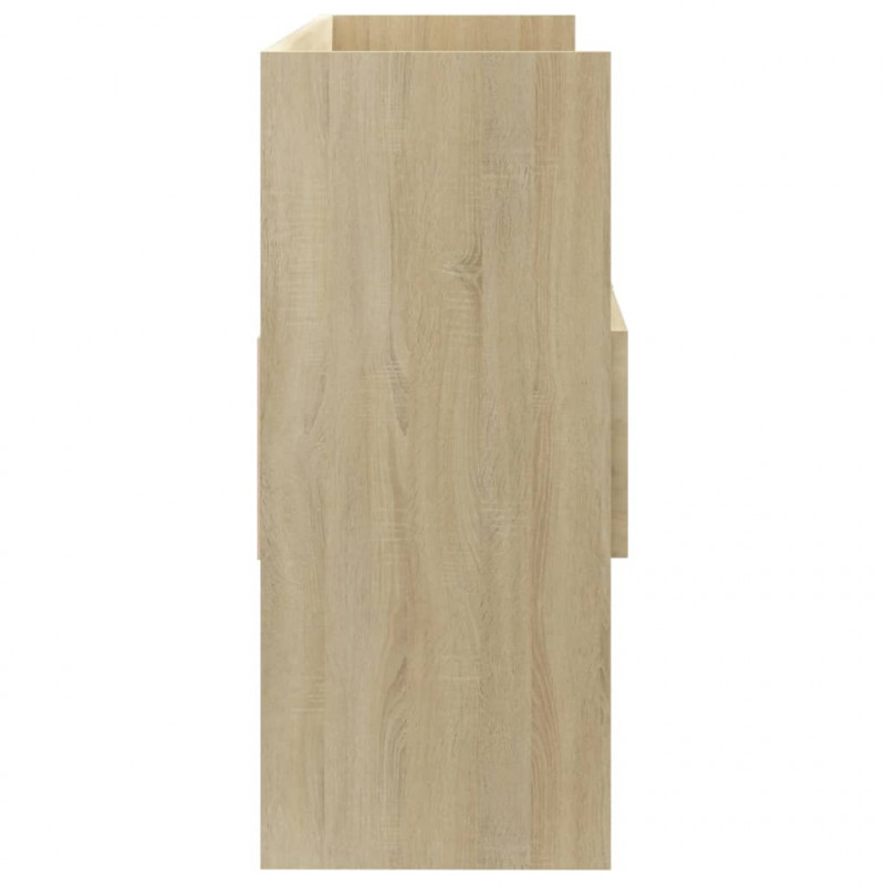Szafka, dąb sonoma, 105x30x70 cm, materiał drewnopochodny