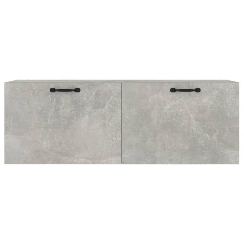 Szafka wisząca, betonowa szarość, 100x36,5x35 cm
