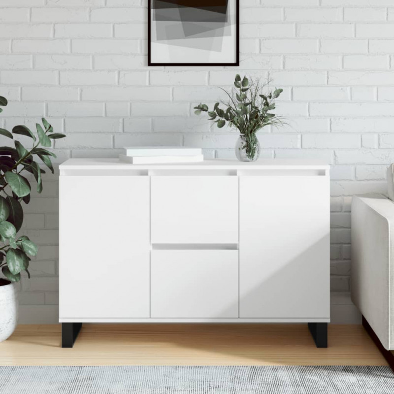 Szafka, biała, 104x35x70 cm, materiał drewnopochodny