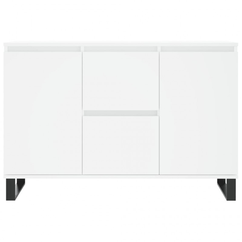 Szafka, biała, 104x35x70 cm, materiał drewnopochodny