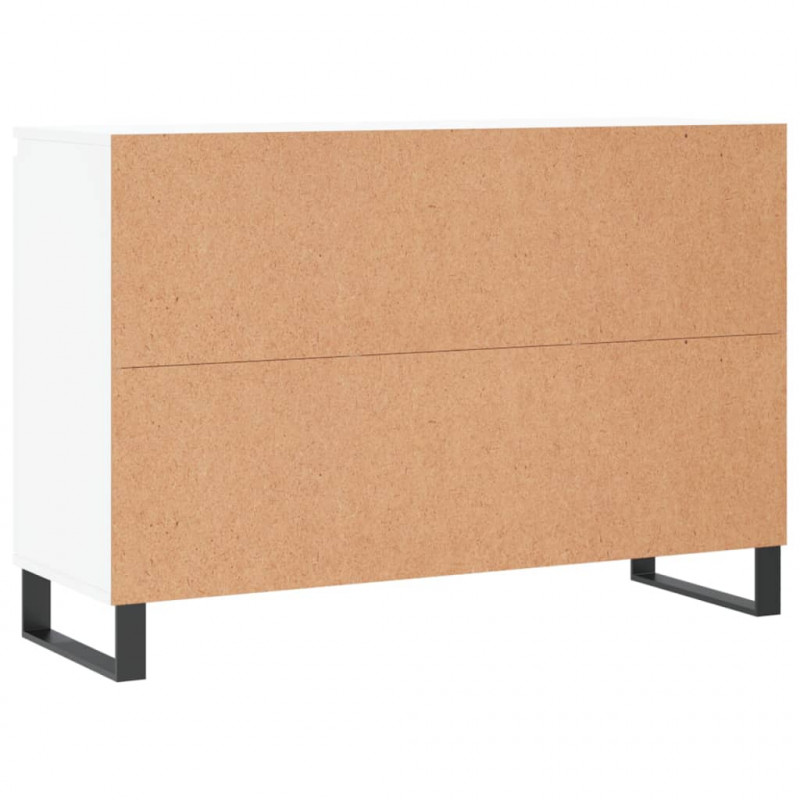 Szafka, biała, 104x35x70 cm, materiał drewnopochodny