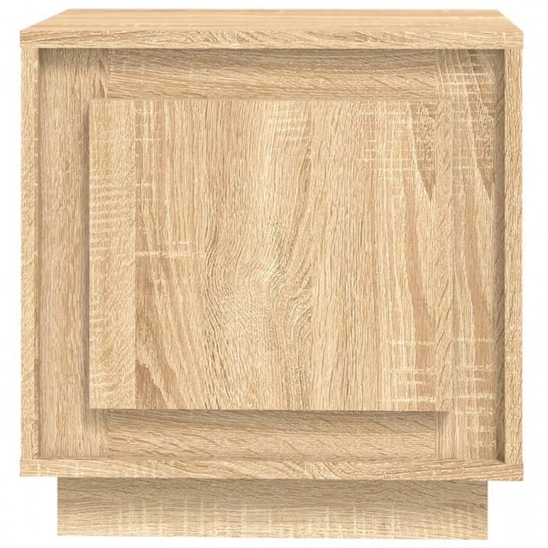Szafka nocna, dąb sonoma, 44x35x45 cm, materiał drewnopochodny