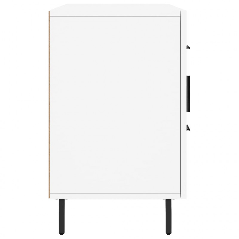Komoda, biała, 100x36x60 cm, materiał drewnopochodny