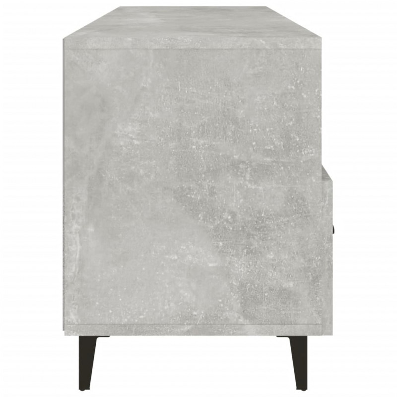 Szafka pod telewizor, szarość betonu, 102x35x50 cm