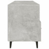 Szafka pod telewizor, szarość betonu, 102x35x50 cm