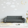 Sofa dla dzieci, ciemnoszara, 100x54x33 cm, aksamit