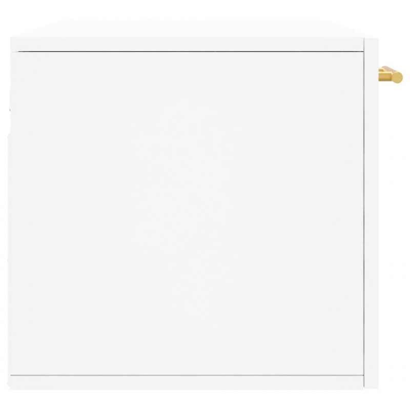 Szafka wisząca, biała, 80x36,5x35 cm, materiał drewnopochodny