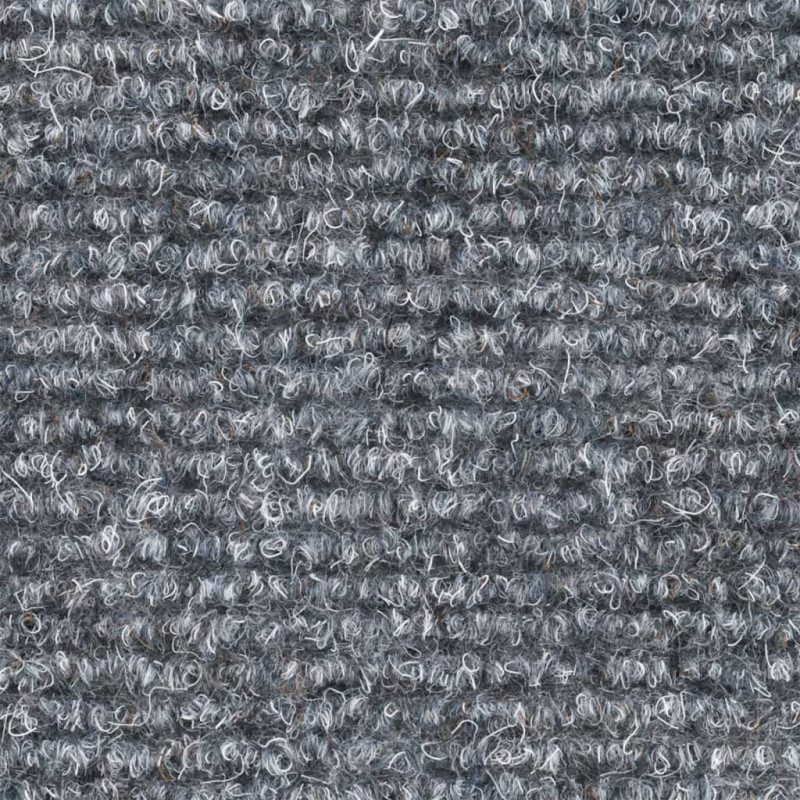 Samoprzylepne nakładki na schody, 10 szt, jasnoszare, 56x17x3cm