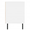 Szafka pod TV, biała, 150x30x44,5 cm, materiał drewnopochodny
