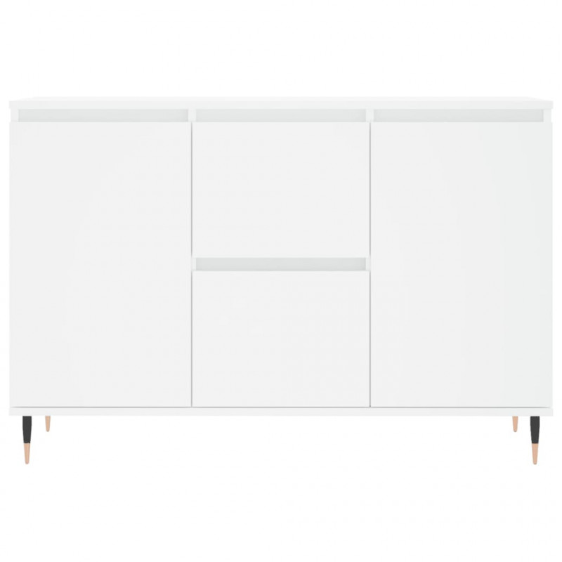 Szafka, biała, 104x35x70 cm, materiał drewnopochodny