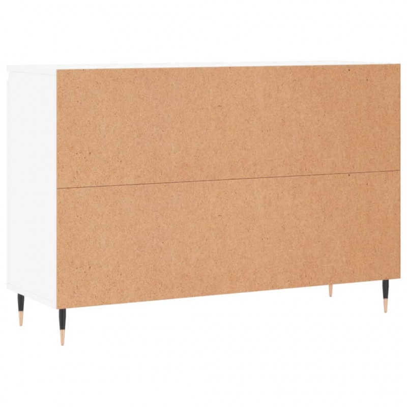 Szafka, biała, 104x35x70 cm, materiał drewnopochodny