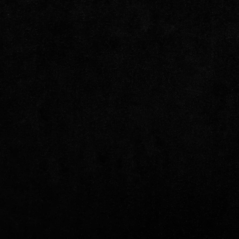 Sofa dla dzieci, czarna, 100x50x26 cm, aksamit