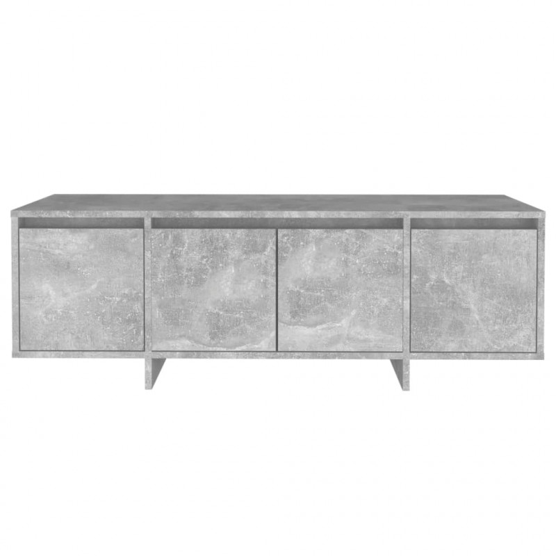 Szafka pod TV, szarość betonu, 120x30x40,5 cm