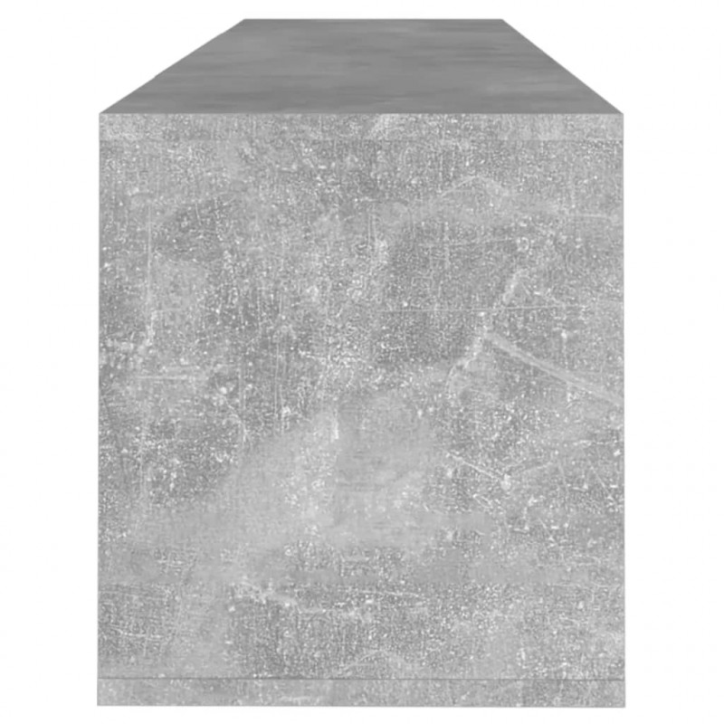 Szafka pod TV, szarość betonu, 120x30x40,5 cm