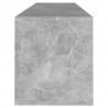 Szafka pod TV, szarość betonu, 120x30x40,5 cm