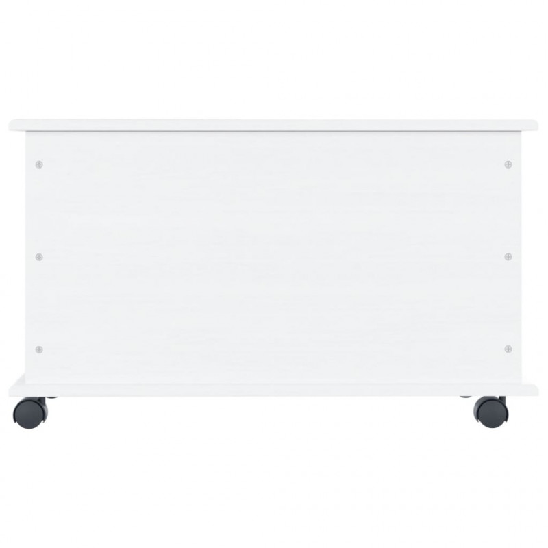 Skrzynia do przechowywania ALTA, kółka, 73x39,5x44 cm, sosnowa