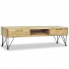 Szafka pod telewizor, 120 x 35 x 35 cm, lite drewno tekowe