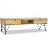 Szafka pod telewizor, 120 x 35 x 35 cm, lite drewno tekowe