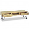 Szafka pod telewizor, 120 x 35 x 35 cm, lite drewno tekowe