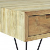 Szafka pod telewizor, 120 x 35 x 35 cm, lite drewno tekowe