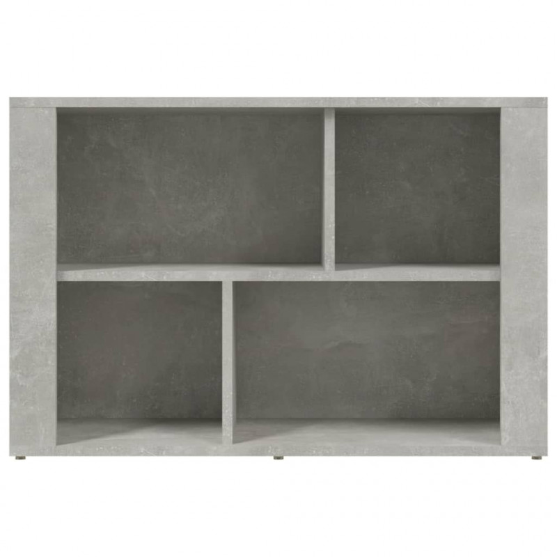 Szafka, szarość betonu, 80x30x54 cm, materiał drewnopochodny