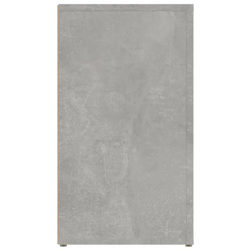 Szafka, szarość betonu, 80x30x54 cm, materiał drewnopochodny
