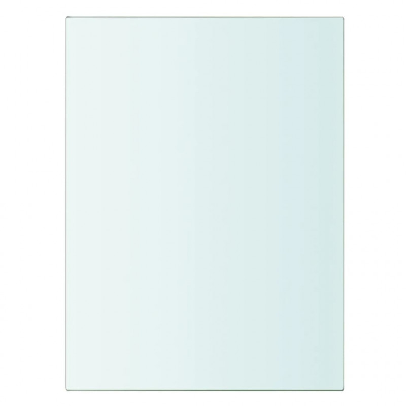 Szklany, bezbarwny panel, 20x15 cm