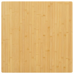 Blat do stołu, 80x80x1,5 cm, bambusowy