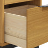 Szafka nocna FLAM, 40x35x80 cm, lite drewno sosnowe