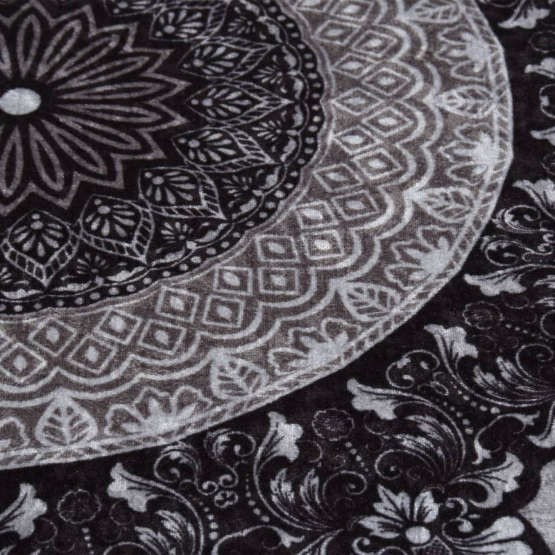 Dywan z możliwością prania, 120 cm, kolorowy, antypoślizgowy