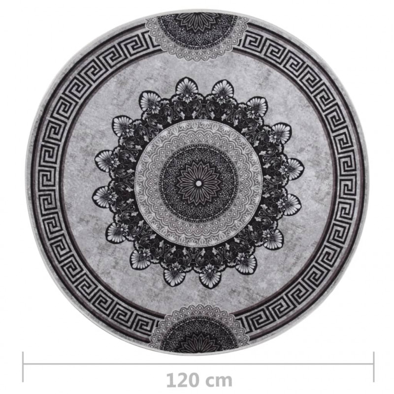 Dywan z możliwością prania, 120 cm, kolorowy, antypoślizgowy