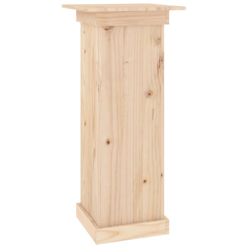 Kwietnik, 40x40x90 cm, lite drewno sosnowe