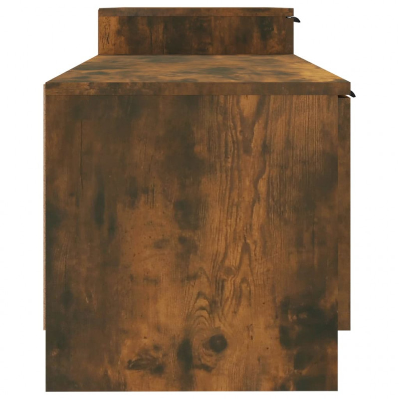 Szafka pod telewizor, przydymiony dąb, 158,5x36x45 cm