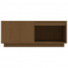 Stolik kawowy, miodowy brąz 100x101x40,5 cm lite drewno sosnowe