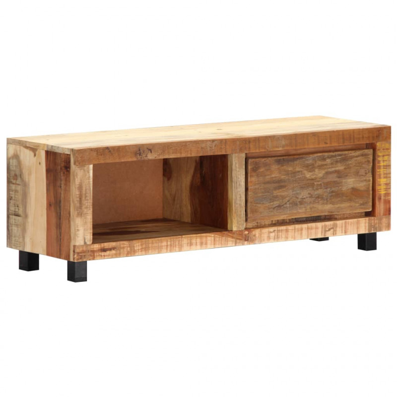 Szafka pod TV, 100x30x33 cm, lite drewno odzyskane