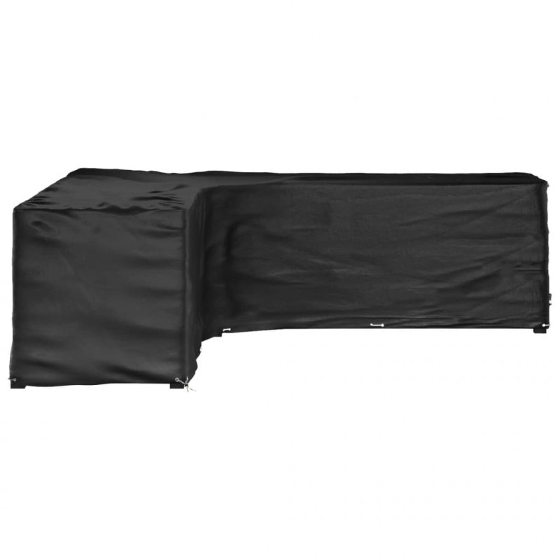 Pokrowiec na narożne meble ogrodowe, 20 oczek, 300x300x90 cm